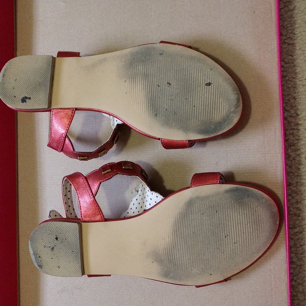 But Another Innocent Tale Red Sandals - Picture 5 of 6